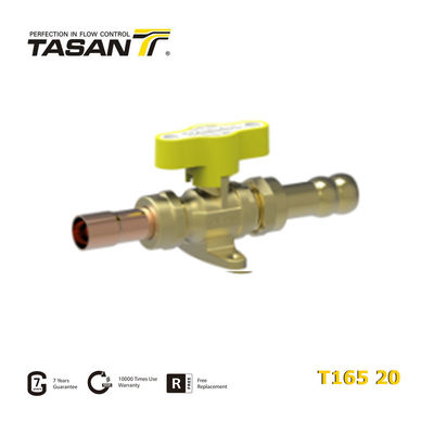 TASAN 1/2"X14mm / 16mm नली गैस लाइन बॉल वाल्व मैनुअल गैस वाल्व T165 20
