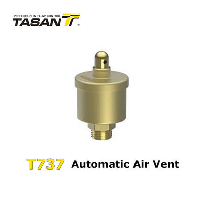145 Psi आधा इंच ऑटो एयर रिलीज वाल्व पीतल स्वचालित एयर वेंट T737