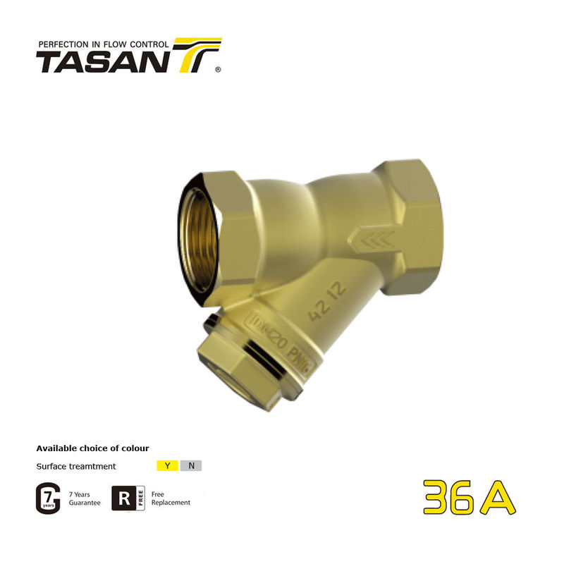 ISO9001 3/8इंच ~ 4 इंच ब्रास चेक वाल्व ब्रास Y फ़िल्टर ANSI 1.6Mpa 36A